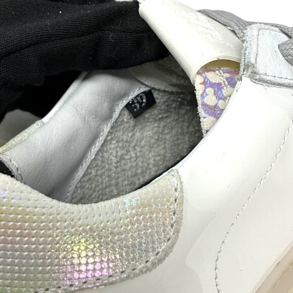 NIB P448 Thea Sneakers Unicorn US Size 8.5 EUR 39 Platform Low Top Leather Italy - Picture 14 of 15